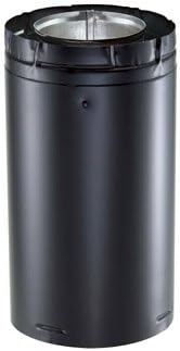 DuraVent 46DVA-06B Direct Vent Pro Black Galvanized Steel Pipe