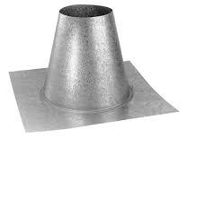 DuraVent 46DVA-FF 4” x 6 5⁄8”  Flat Roof Flashing