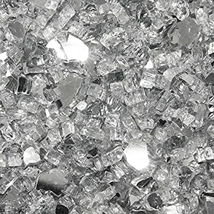 clear reflective fireglass