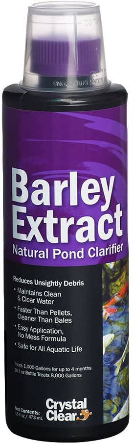 CrystalClear Barley Extract Liquid - Natural Pond Clarifier