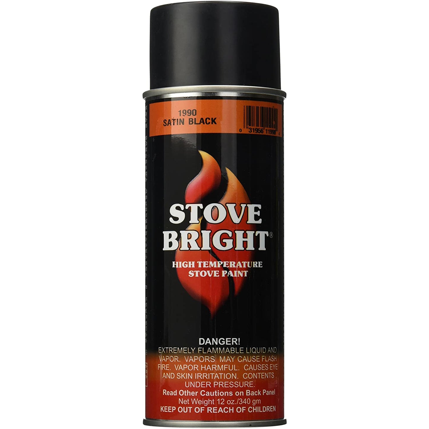 High Temperature Paint satin black 1990