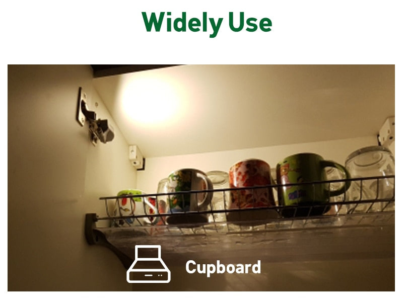 LED Cabinet Light | Wardrobe Light | Inner Hinge Lamp For Cupboard Closet Kitchen