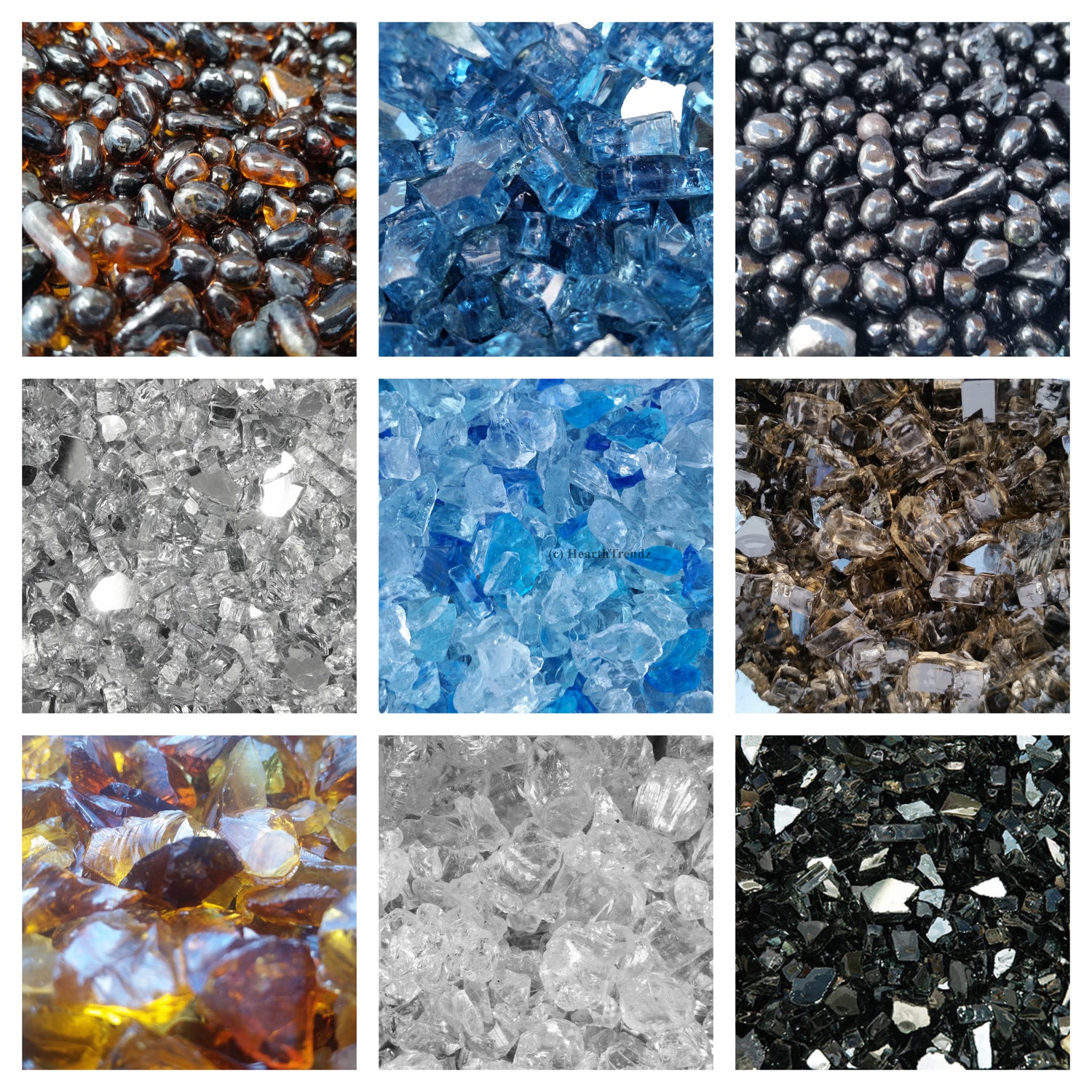 Fire Glass and Stones