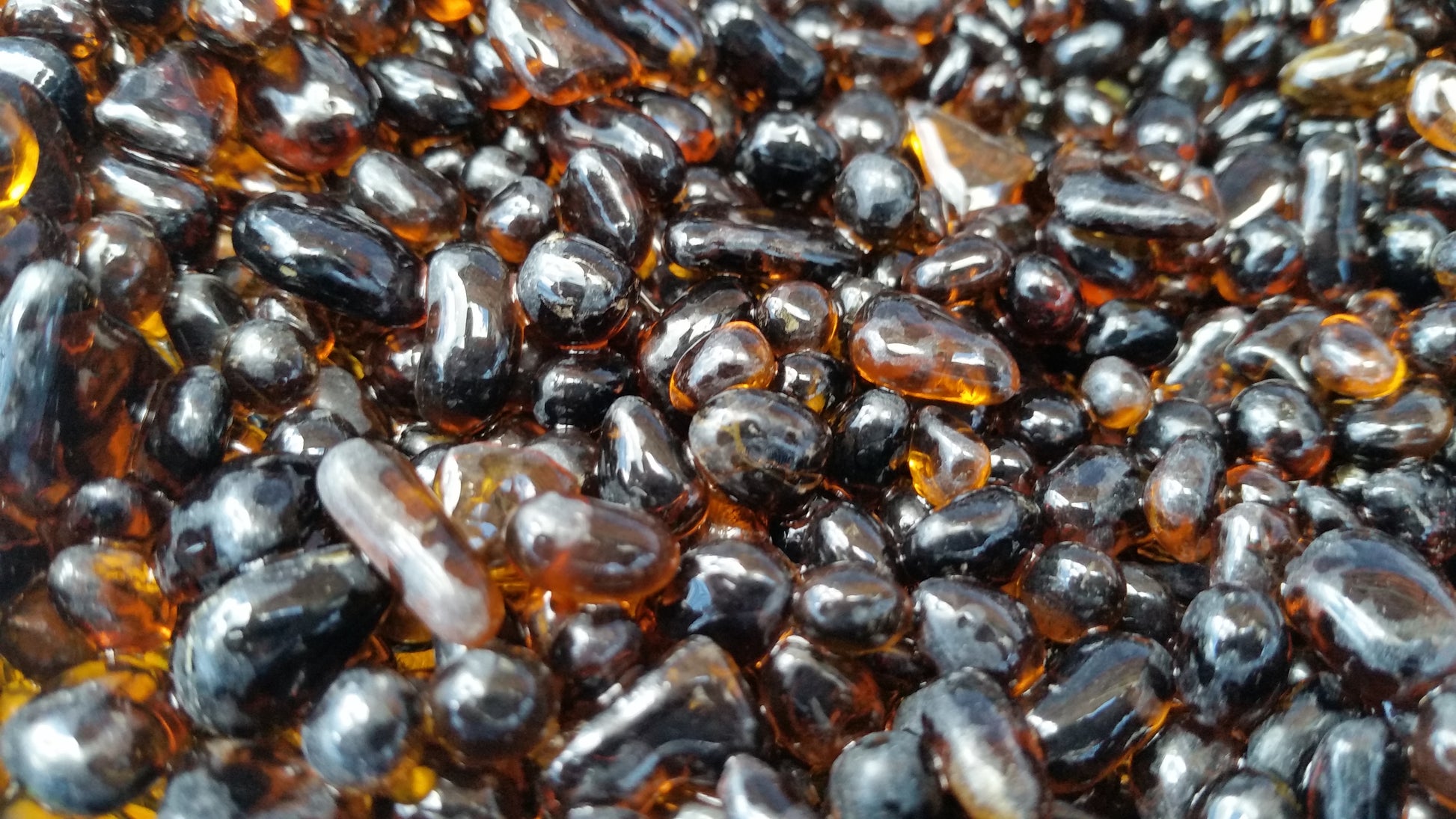 coffee brown pebbles