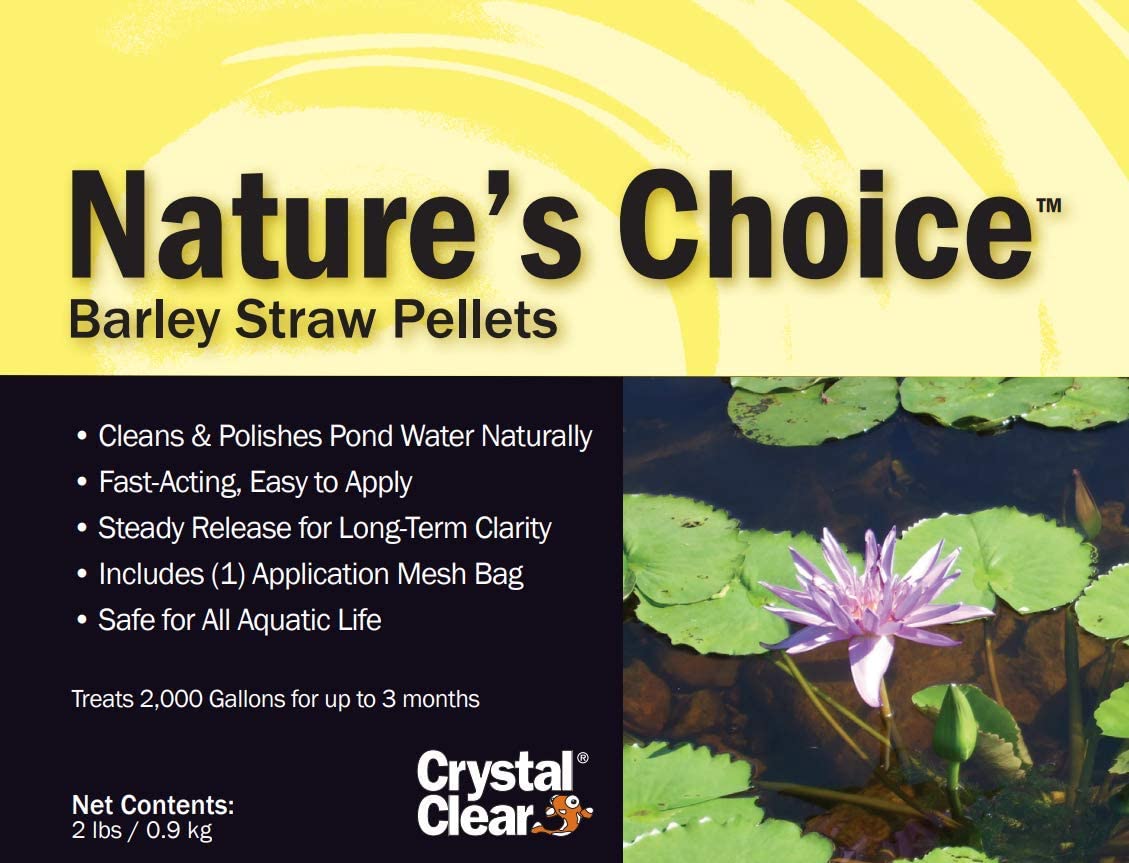 CrystalClear Nature's Choice Barley Straw Pellets